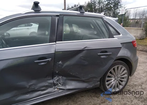 2017 Audi A3 E-Tron 1.4T Premium z USA, uszkodzony, nr VIN WAUTPBFF4HA134240